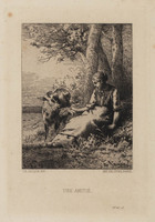 KG 14259
<br/>
Een vriendschap
<br/>
<em>Jacques, Charles (1813 - 1894)</em>